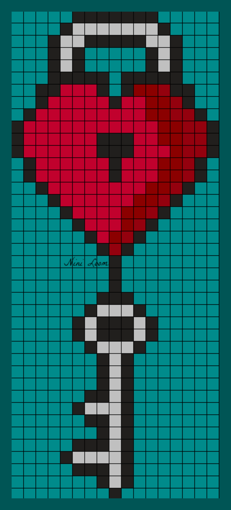Pixel Art Coeur