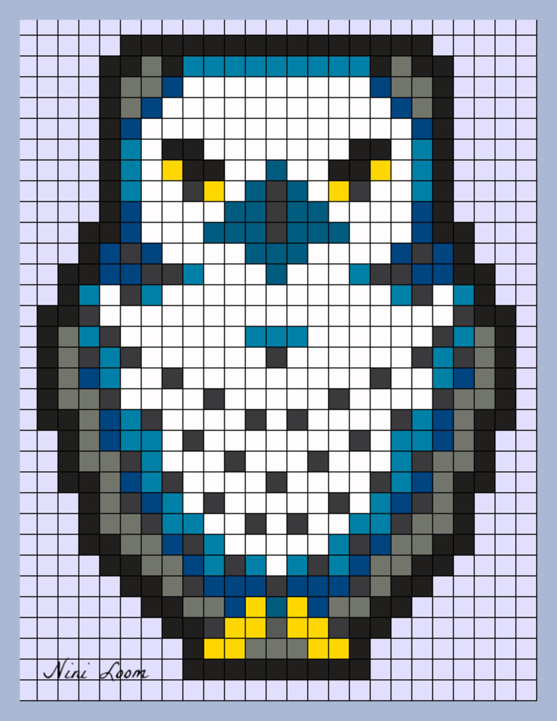 Pixel Art Oiseau