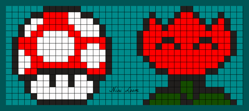 Dessin Mario Pixel Art