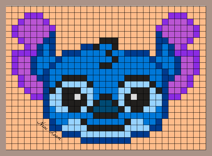 Pixel art Disney facile - Pixel Art